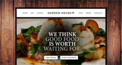 Desktop Screenshot of gardenhouseinn.com